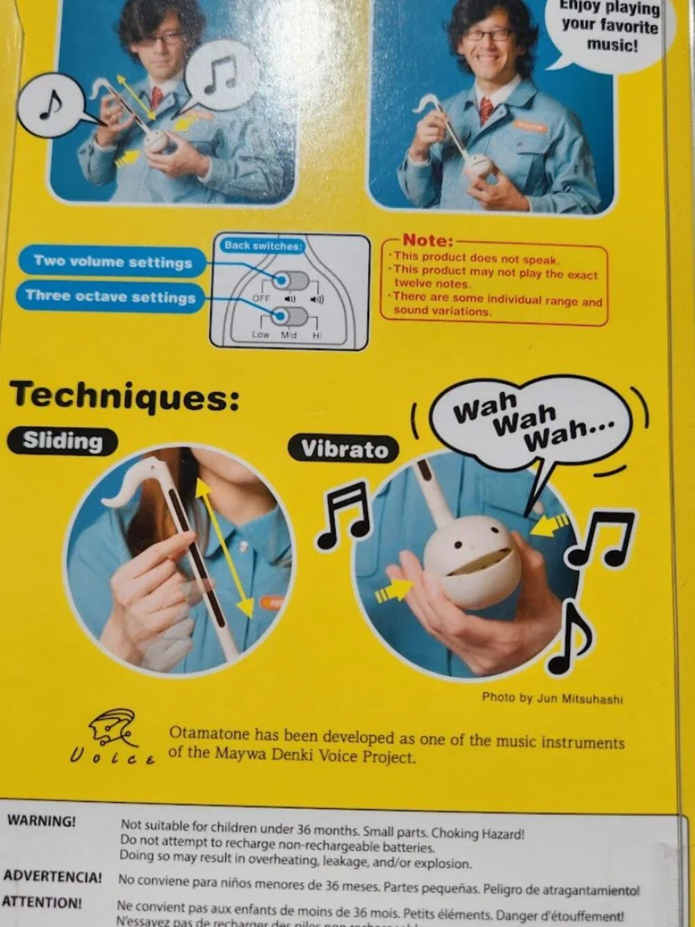 NEW Otamatone Japanese Electronic Musical Instrument Portable Music Synthesizer